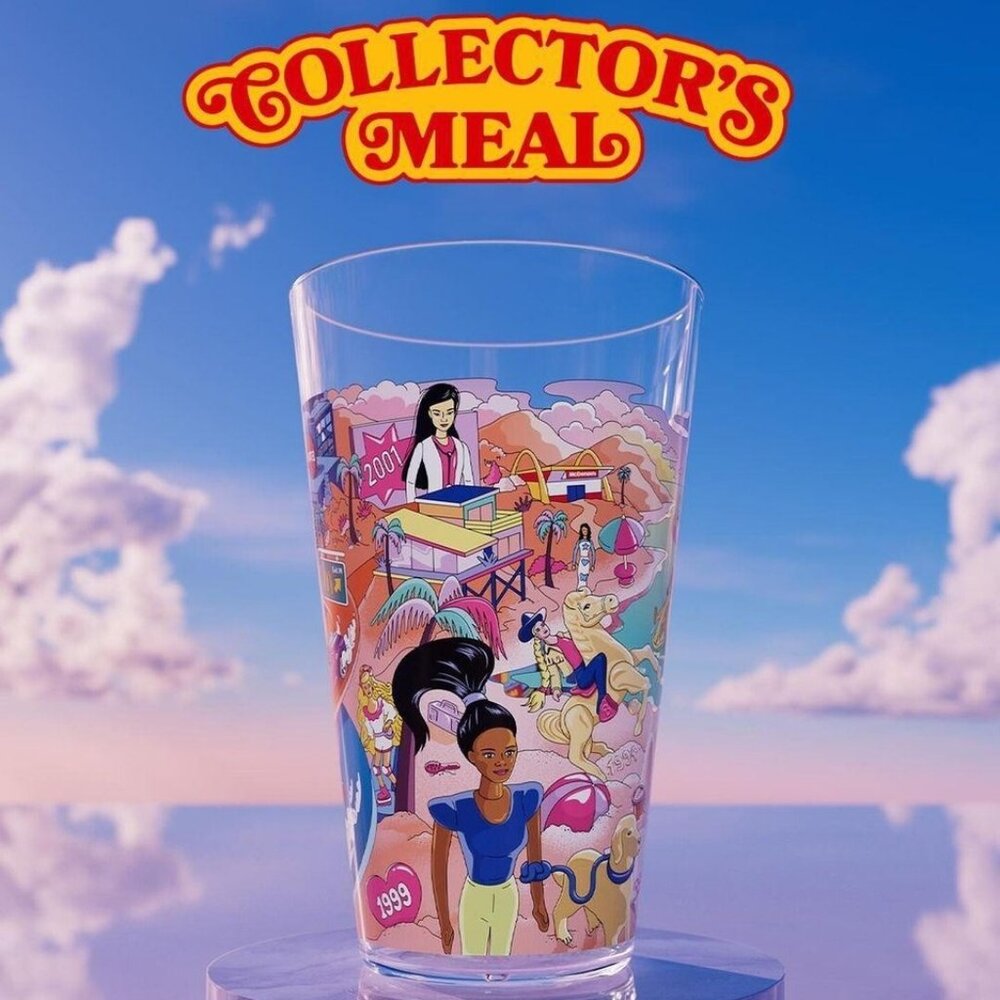 McDonald’s 2024 Collectors Edition Cup **Barbie and Hot Wheels** (Sealed)